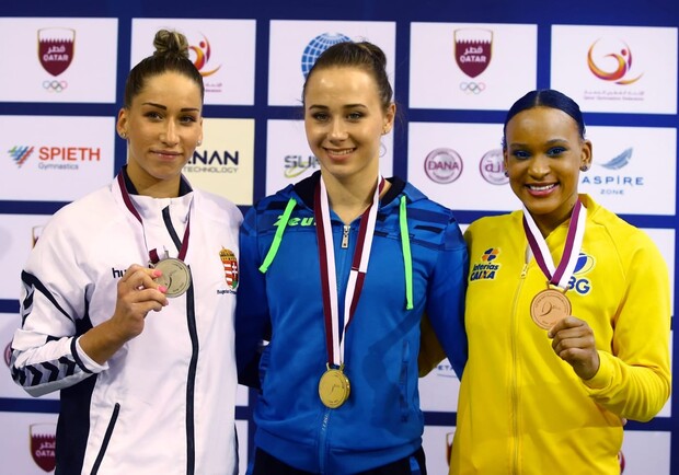 Сборная Украины завоевала медали на чемпионате по спортивной гимнастике. Фото: facebook.com/olympicua