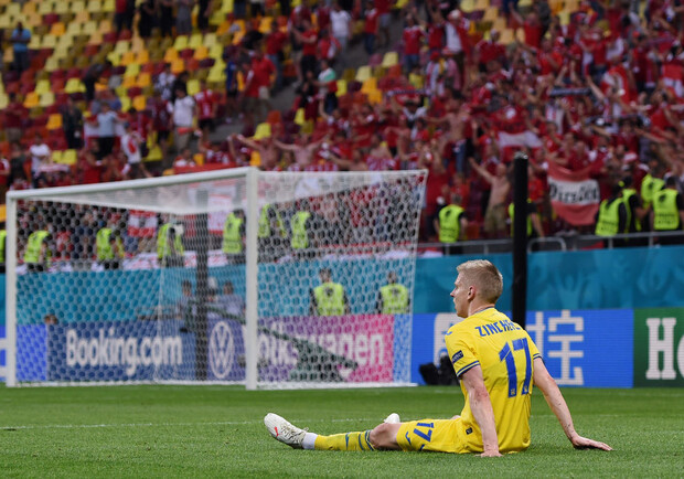 Сборная Украины проиграла Австрии на Евро-2020. Фото: Getty Images/Global Images Ukraine