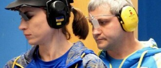 Отстрелялись на "бронзу": украинцы Елена Костевич и Олег Омельчук заняли третье место на Олимпиаде