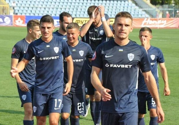Футбольный клуб "Минай" вернулся в украинскую Премьер-лигу. Фото: ffz.org.ua