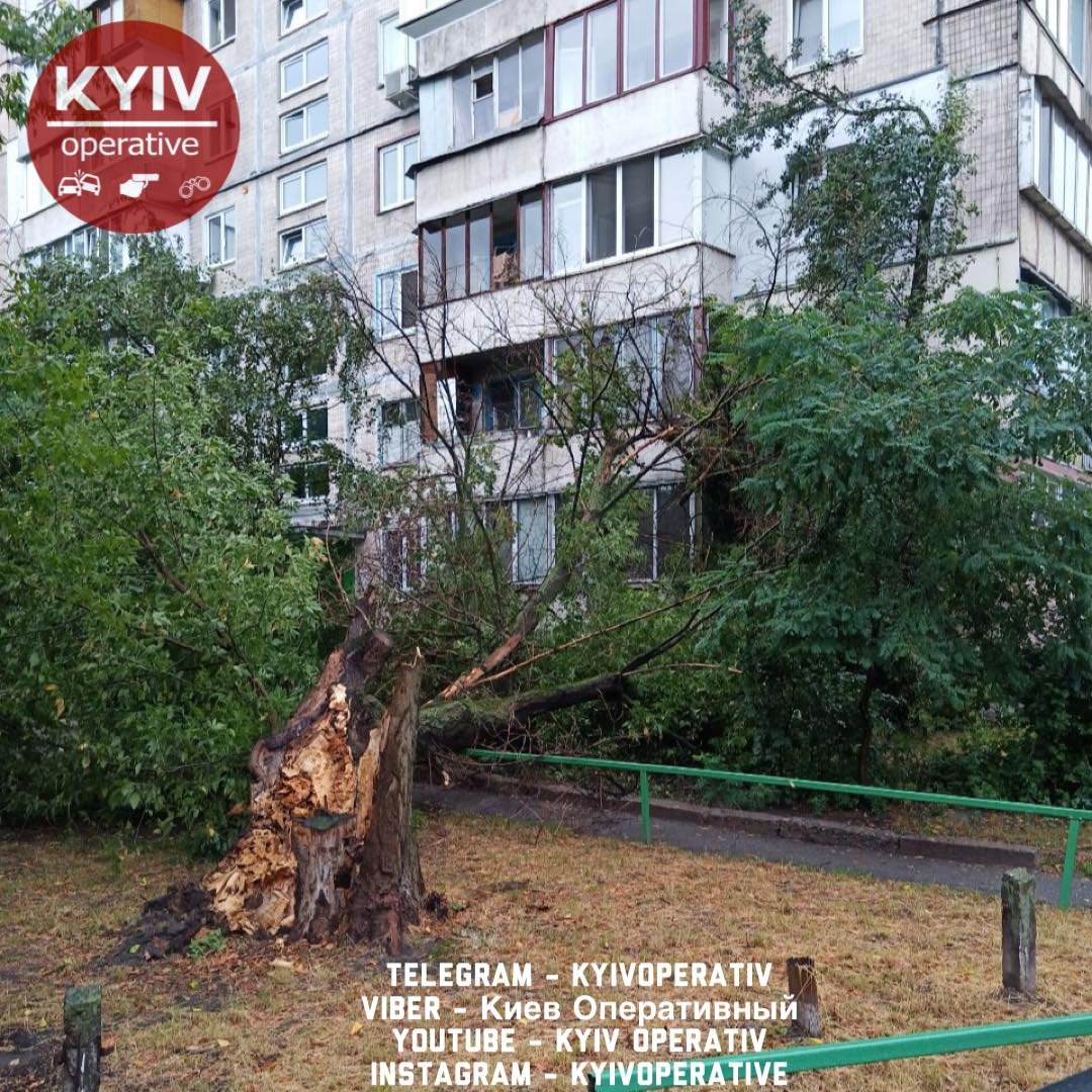 То + 35, то потоп: что натворила непогода в Киеве за ночь