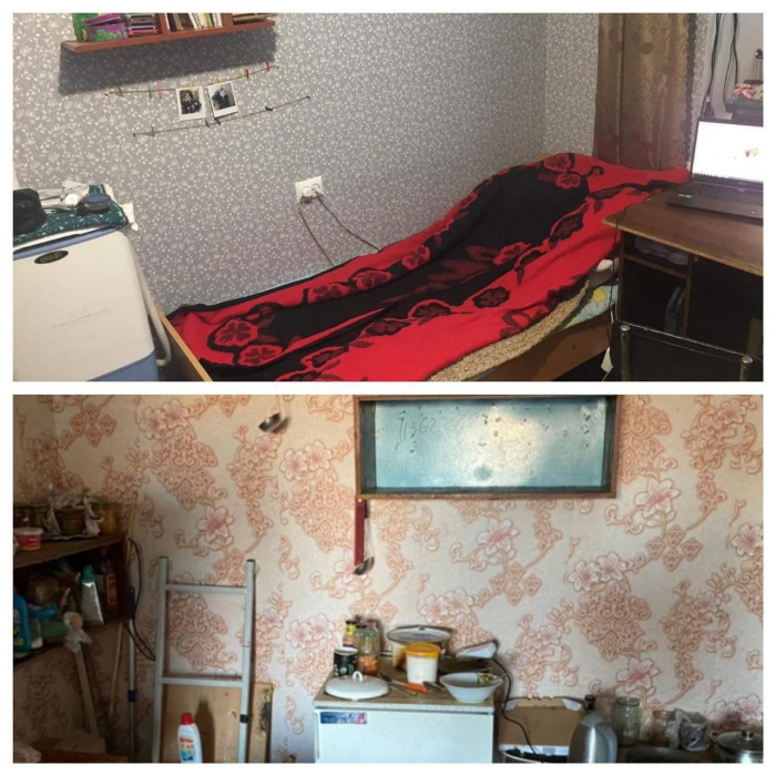 В НАУ отрицают правдивость фотографий из студенческого общежития №11. Фото: НАУ