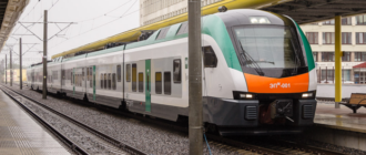 Будут испытывать: в Киев прибыла новая швейцарская скоростная электричка