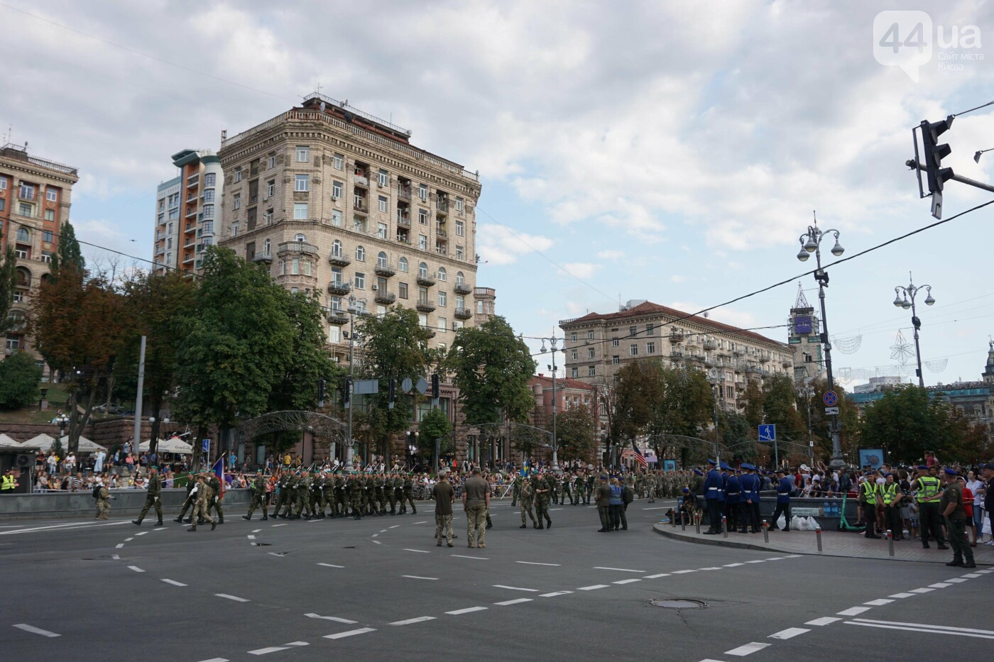 В Киеве прошла заключительная репетиция военного парада, - ФОТО