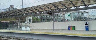 Обновили: на ж/д станции "Святошин" закончили строительство новой платформы