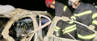 Сгорел заживо: на Гостомельской трассе произошло смертельное ДТП