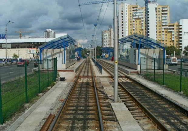 Когда откроют станцию скоростного трамвая "Индустриальная". Фото: wikimapia.org