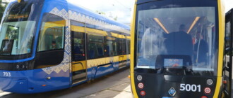 В Киев привезли четыре новых трамвая: какие они и когда их запустят на маршруты