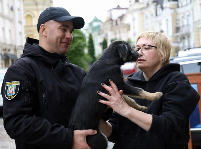 Метрошу передали новой хозяйке. Фото: полиция Киева