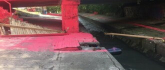 Снес ливень: гроза уничтожила общественное пространство на берегу Лыбеди