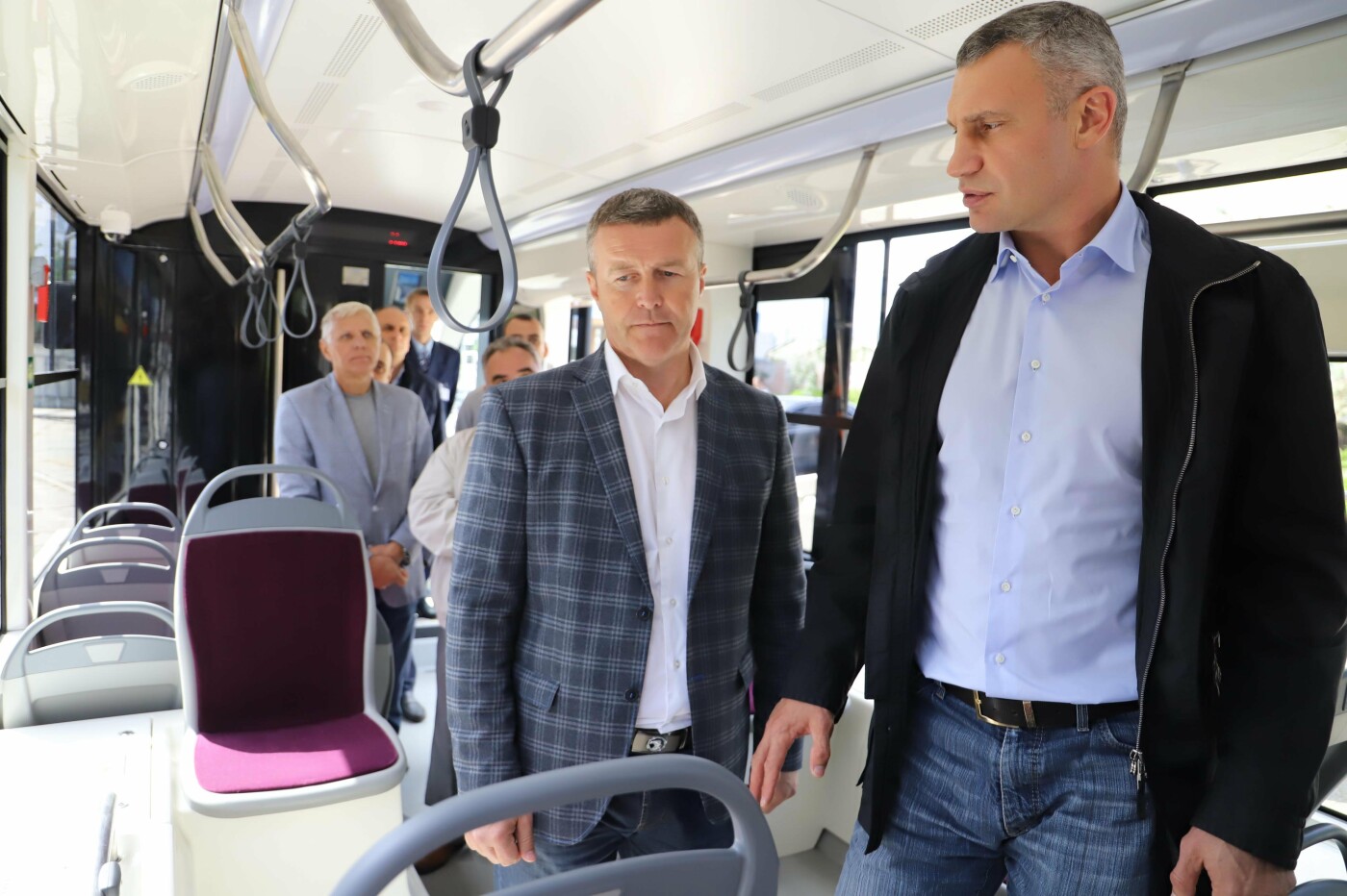 Мэр Киева проинспектировал новые трамваи, которые закупила столичная власть, - ФОТО, ВИДЕО