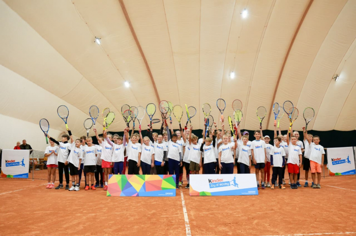Юні спортсмени-тенісисти приїхали до столиці з усіх куточків України