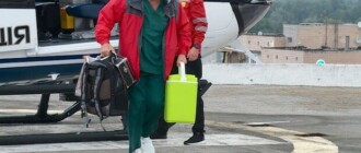 Спасли жизнь: в Киев на вертолете доставили сердце для пересадки 12-летней девочке