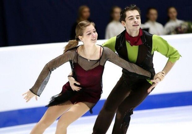 Лидеры сборной Украины по фигурному катанию выиграли "золото" в танцах на льду. Фото: unian.net