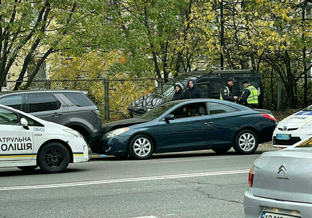 В Киеве полиция устроила две погони с авариями за один день. Фото: dtp.kiev.ua