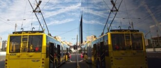 На ближайший месяц: два киевских троллейбуса изменят свои маршруты