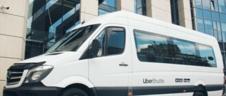 Киев прощается с Uber Shuttle