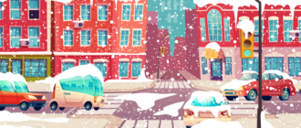 В Киеве прошел сильный снегопад: какие были последствия непогоды