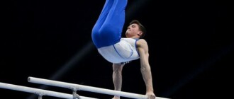 В честь украинца Ильи Ковтуна назвали новый элемент в гимнастике на брусьях (видео)
