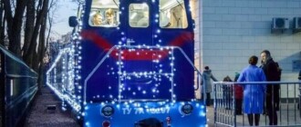 Детская железная дорога в Сырецком парке открывает зимний сезон