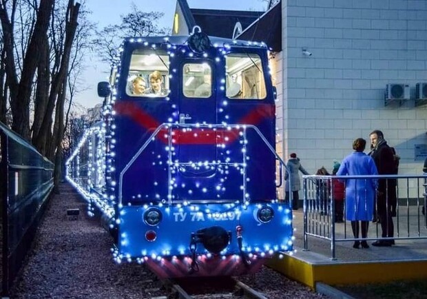 Детская железная дорога в Сырецком парке открывает зимний сезон 