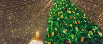 В Киеве откроют 14 праздничных локаций к Новому году