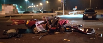 Полицейский, который устроил смертельную аварию под Киевом, был пьяным за рулем