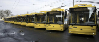 В Киеве водители троллейбусов объявили забастовку из-за задержки зарплат