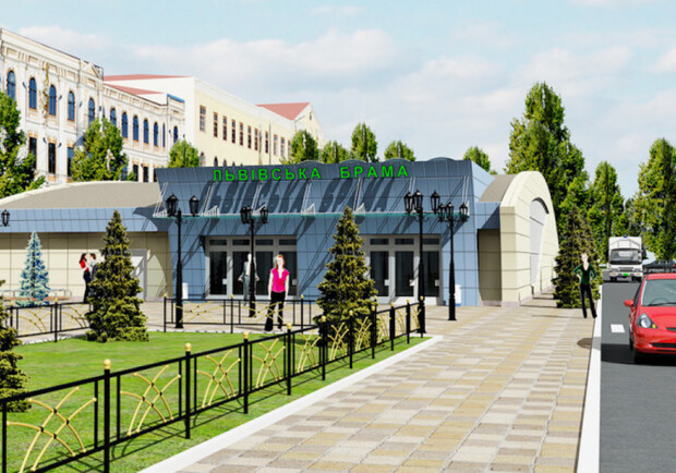 Как будет выглядеть станция метро "Львовская брама": появились фото. 