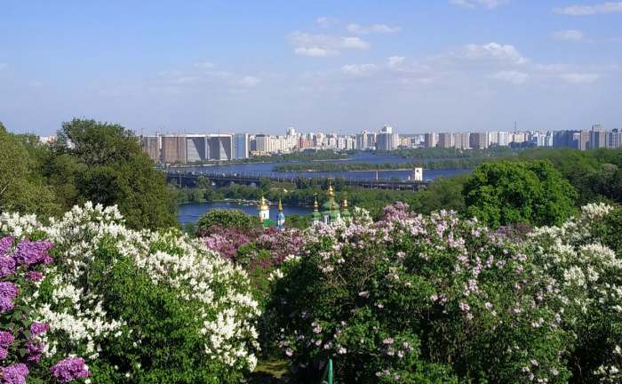 Одна із найвідоміших панорам столиці. Фото: Володимир Ветроградський