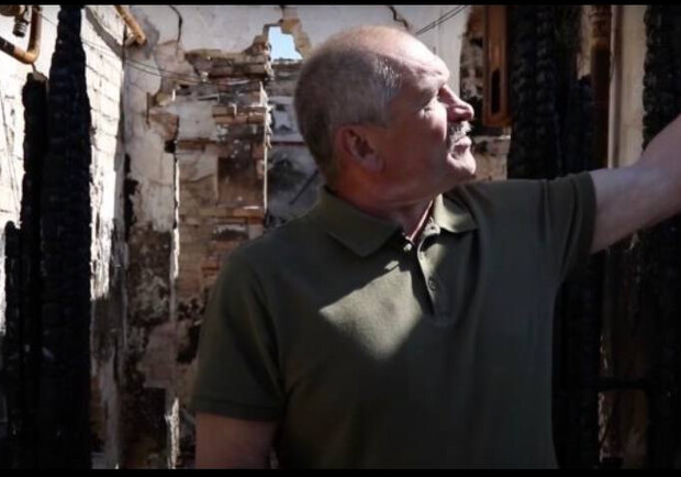 В Киевской области оккупанты уничтожили дом, построенный ветераном Второй мировой войны. 