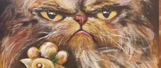 В Бородянке предлагают сделать мурал с известной кошкой В Бородянке предлагают сделать мурал с известной кошкой