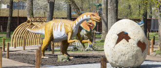 В Гидропарке вновь заработает крупнейший в Украине парк динозавров