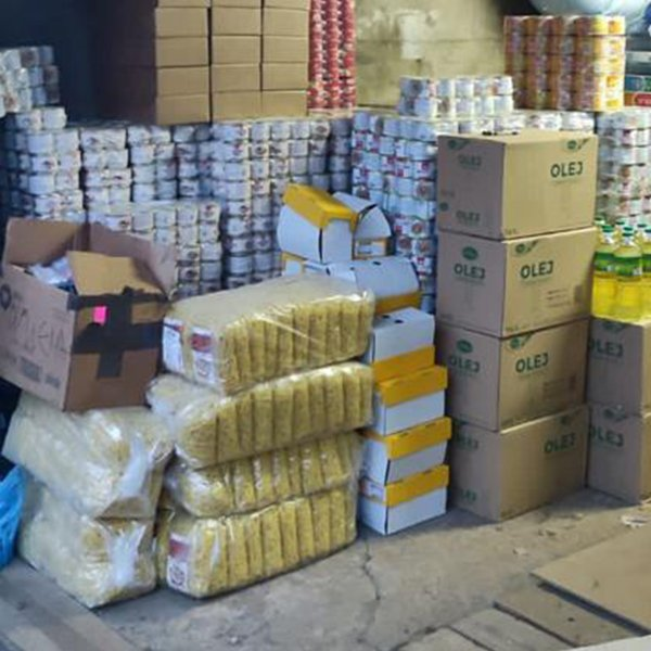 Киевский предприниматель зарабатывал деньги на продаже гуманитарной помощи.