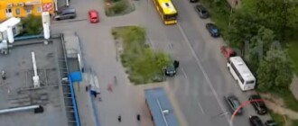 В Киеве нетрезвый водитель на скорости протаранил два авто и сбежал