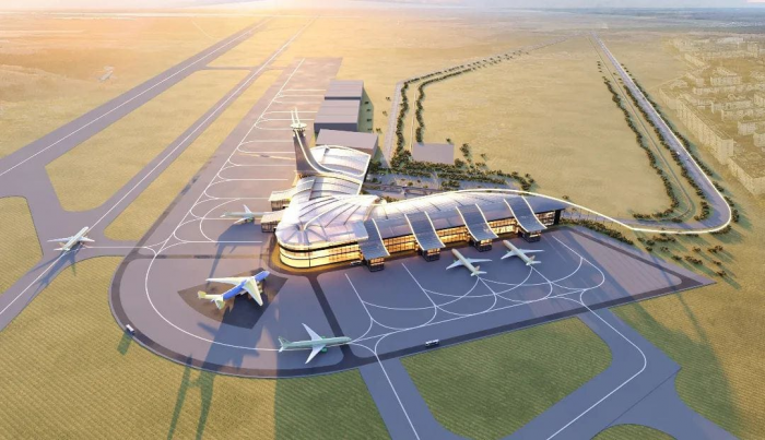 Как может выглядеть аэропорт в Гостомеле, если его сделают пассажирским.