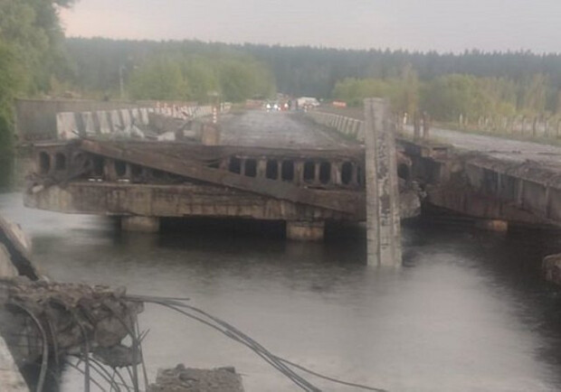 Сколько времени уйдет на восстановление разрушенного моста в Демидове. 