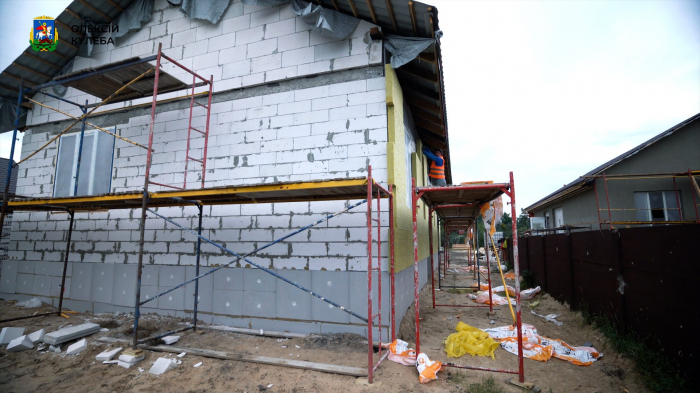 В Киевской области завершают возведение домов для пострадавших от войны граждан.
