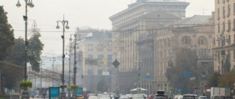 Киеве снова затягивает вредным смогом