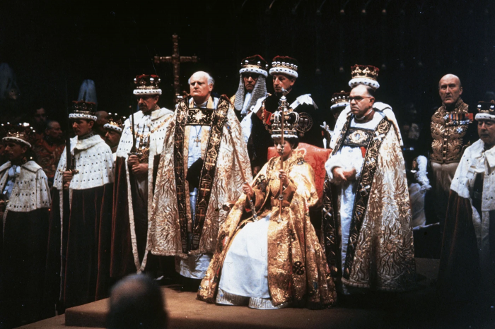 Церемония коронации Елизаветы II.