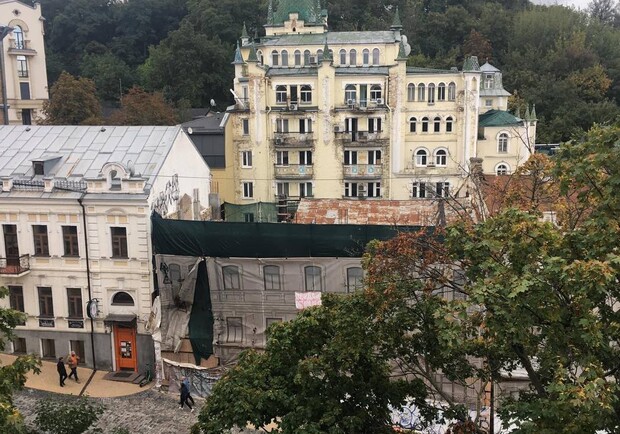 В КГГА выступили против демонтажа здания на Андреевском спуске. 