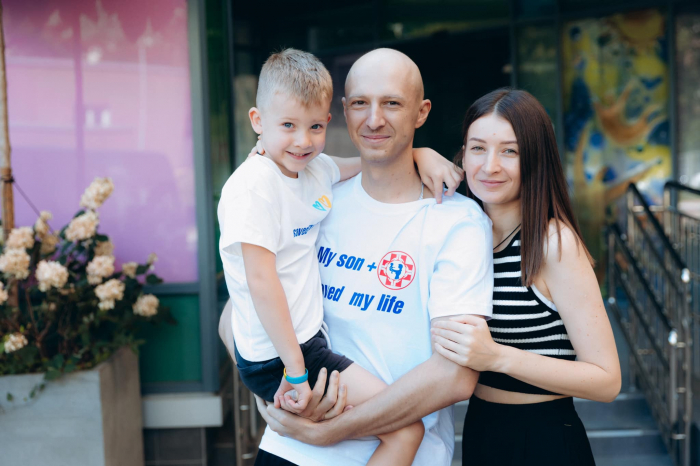 В Киеве 5-летний мальчик спас жизнь отцу