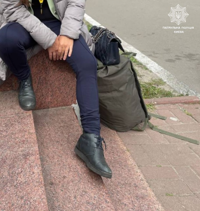 Жительница Киева потеряла свою сумку и выдумала для полиции историю с кражей.