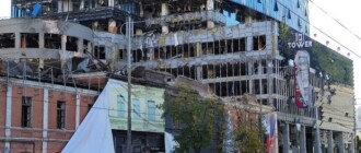 В результате обстрелов бизнес-центра 101 Tower в Киеве пострадали офисы Samsung и Microsoft