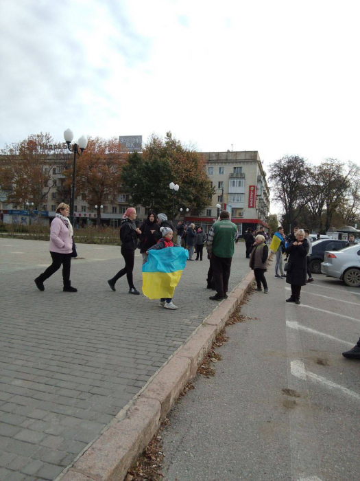 В ГУР Украины сообщили об освобождении Херсона от российских войск.