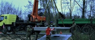 На рубежах обороны Киевской области наращивают фортификационное оборудование