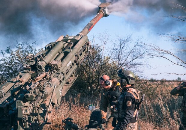 Карта боевых действий в Украине 23 ноября 
