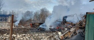 В ОП показали последствия атаки армии РФ на Киев
