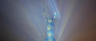 Лучшие фото светового шоу в Киеве 23-25 декабря