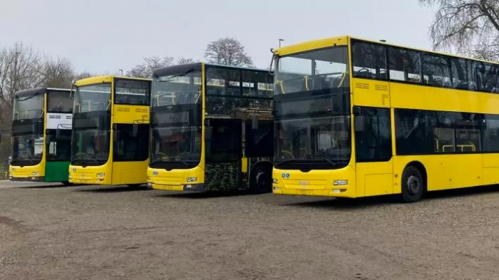 Немецкая компания подарит Киеву двухэтажные автобусы.